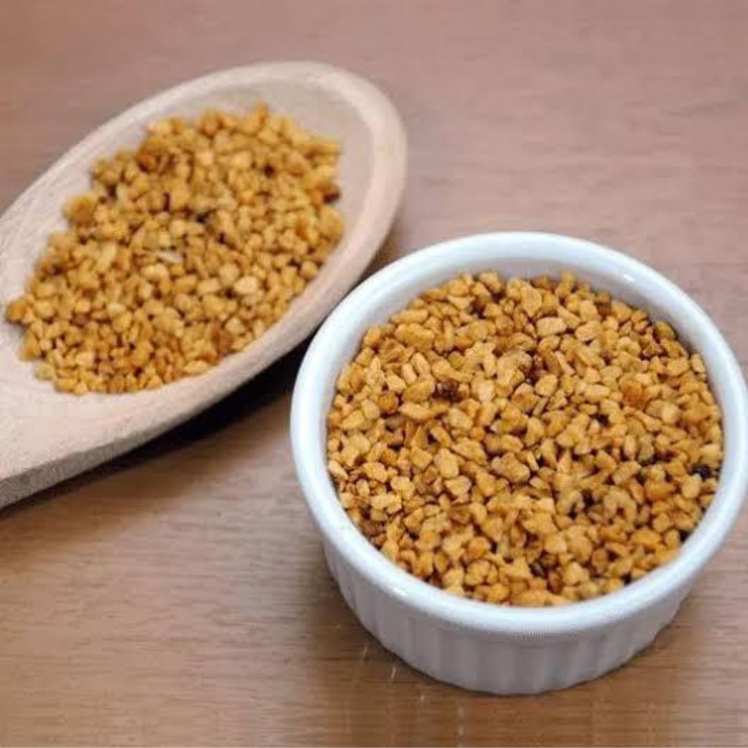 Alho frito – 100g por Unidade