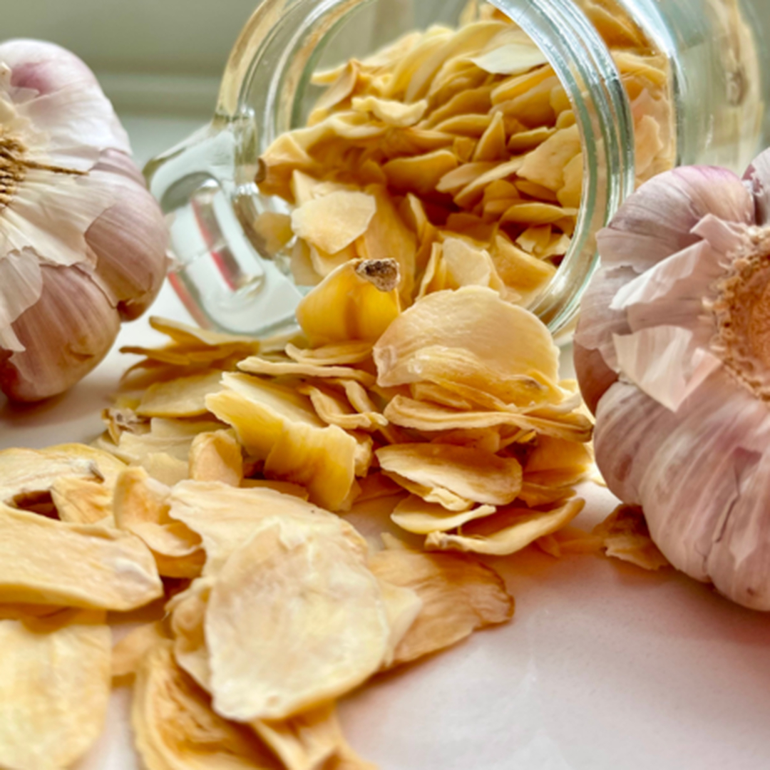 Alho em flocos – 100g por unidade