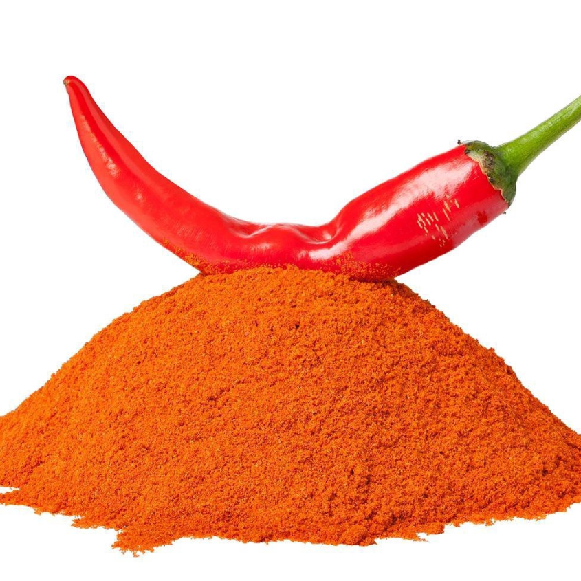 Pimenta calabresa em pó –  100g por unidade