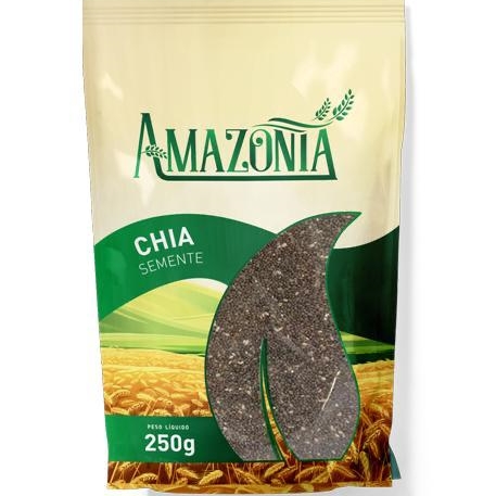 Chia semente Amazônia – Pct 250g unidade