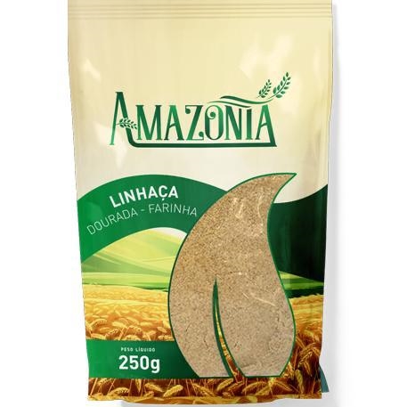 Farinha de Linhaça dourada Amazônia – Pct 250g unidade