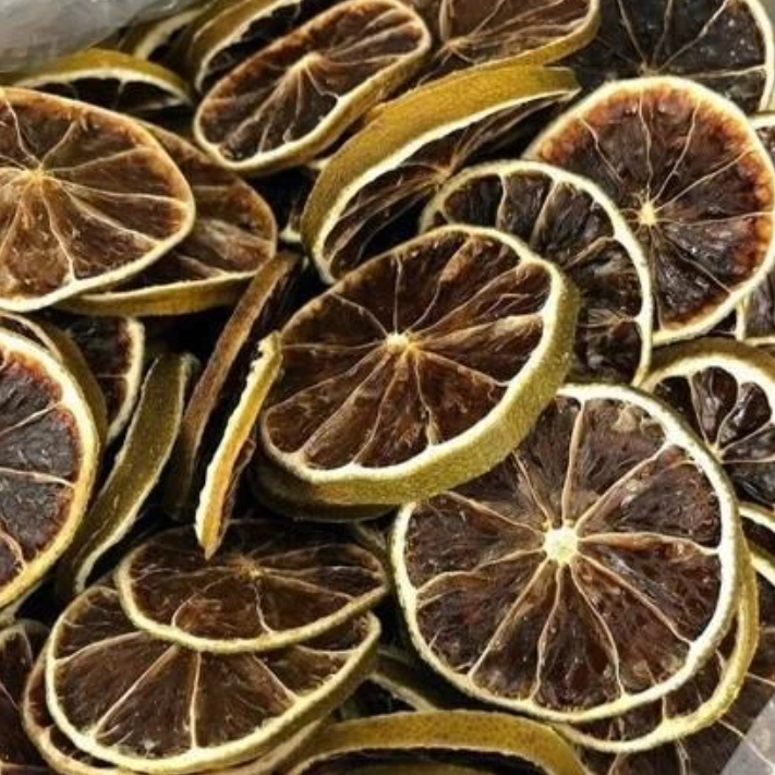 Limão Taiti desidratado em rodelas – 100g unidade