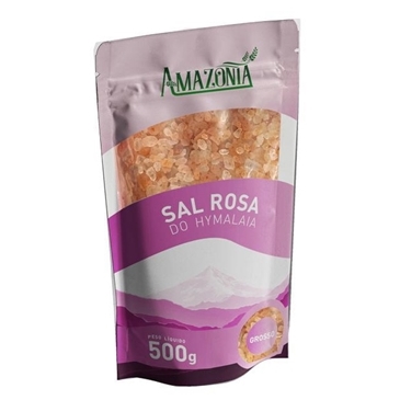 Sal rosa Grosso do Hymalaia Amazônia – Pct 500g unidade