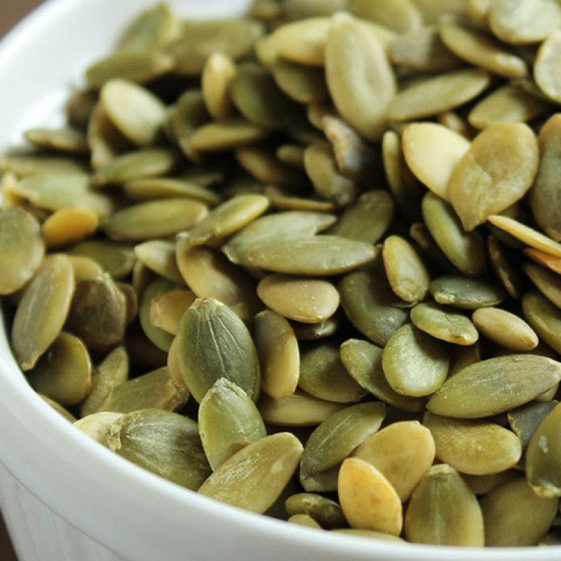 Semente de abóbora sem casca crua  – 100g unidade